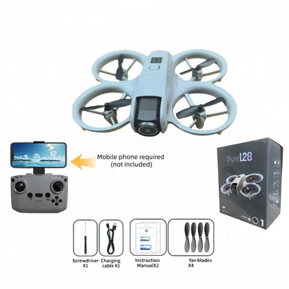 Smart RC Drone with One-Key Takeoff, 4K Ultra HD Camera, Long Battery | Indoor Outdoor Flying Toy Gift