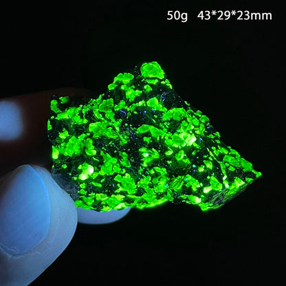 Natural America Fluorescent Willemite Mineral Specimen Healing Quartz Crystals And Stones Rock Gemstone