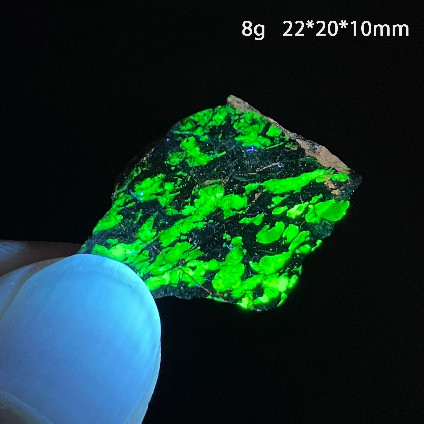 Natural America Fluorescent Willemite Mineral Specimen Healing Quartz Crystals And Stones Rock Gemstone