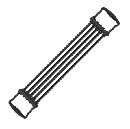 5-Tube Chest Expander – Adjustable Resistance Bands up to 150 lbs for Home Gym, Muscle Building & Arm Workouts