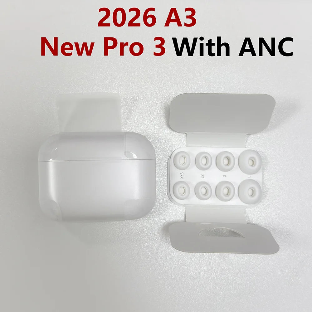 Super A3 For New 3 Pro ANC TWS Wireless Bluetooth Earphones 2 Pro Cancellation Headset Cancellation Earbuds for iOS Android