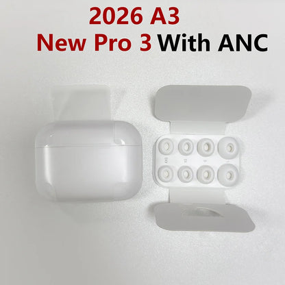 Super A3 For New 3 Pro ANC TWS Wireless Bluetooth Earphones 2 Pro Cancellation Headset Cancellation Earbuds for iOS Android