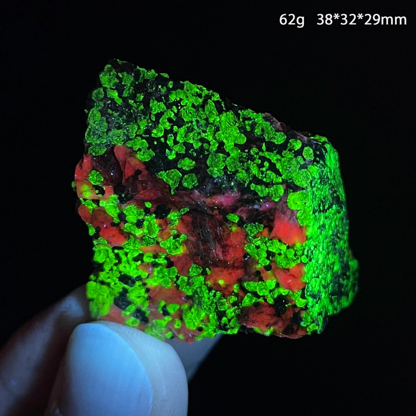 Natural America Fluorescent Willemite Mineral Specimen Healing Quartz Crystals And Stones Rock Gemstone
