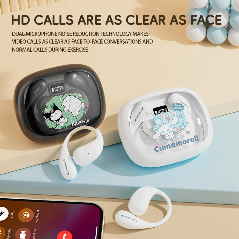 MX36 Wireless Bluetooth Earbuds Over-Ear Sports Headphones Noise Cancelling Business Headset with Mic Ideal Gift for Gym/Travel