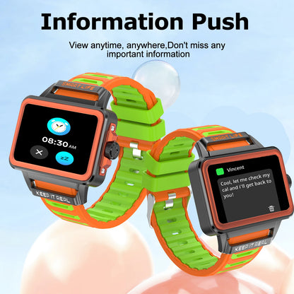 Smartwatch, mini-game mode, multi-sport mode, for boys and girls, gift, custom wallpaper, fitness monitoring, iPhone/Andriod