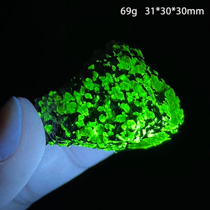 Natural America Fluorescent Willemite Mineral Specimen Healing Quartz Crystals And Stones Rock Gemstone