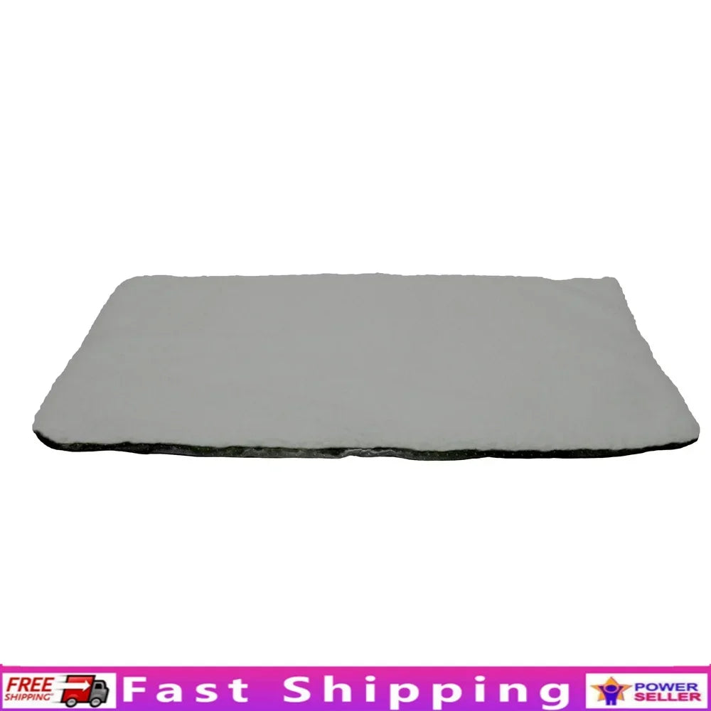 Self-Heating Pet Bed Washable Sherpa Cover Thermal Insulation Cozy Crate Pad Portable Dog Cat Bed Dog Kennel Warmer