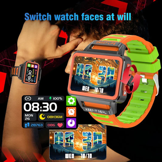 SENBONO New Smart Band for Men Women Sleep Heart Rate Monitor Waterproof Bracelet Sport Women Men Smartwatch for IOS Android