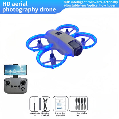Smart RC Drone with One-Key Takeoff, 4K Ultra HD Camera, Long Battery | Indoor Outdoor Flying Toy Gift