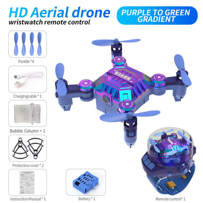 YP18 Mini Drone with HD Camera CE Certified Foldable Quadcopter for Kids Gift Hot Sale Aerial Photography Aircraft