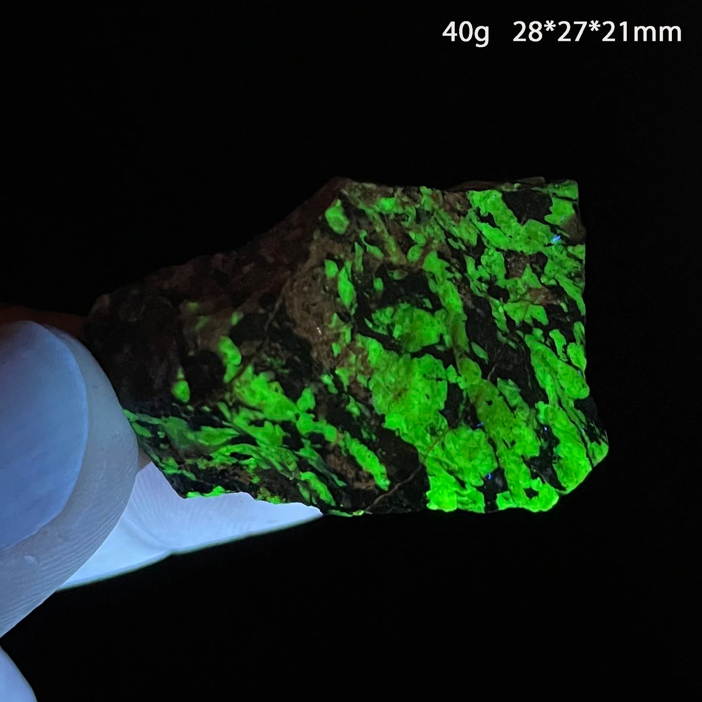 Natural America Fluorescent Willemite Mineral Specimen Healing Quartz Crystals And Stones Rock Gemstone