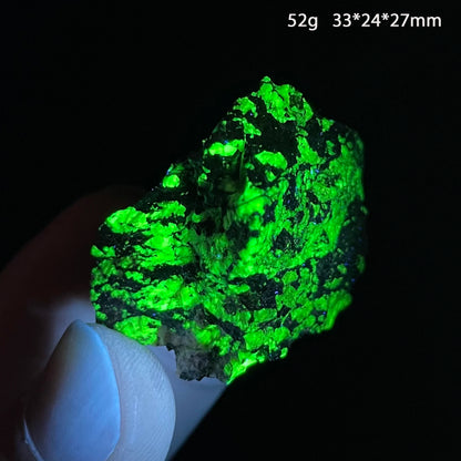 Natural America Fluorescent Willemite Mineral Specimen Healing Quartz Crystals And Stones Rock Gemstone