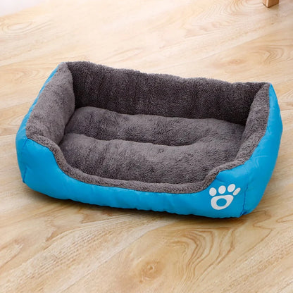 Black Dog Bed Plush Sleeping Bed for Large, Medium and Small Dogs, Non-Slip and Bite-Resistant Pet Sleeping Mat Pet Items