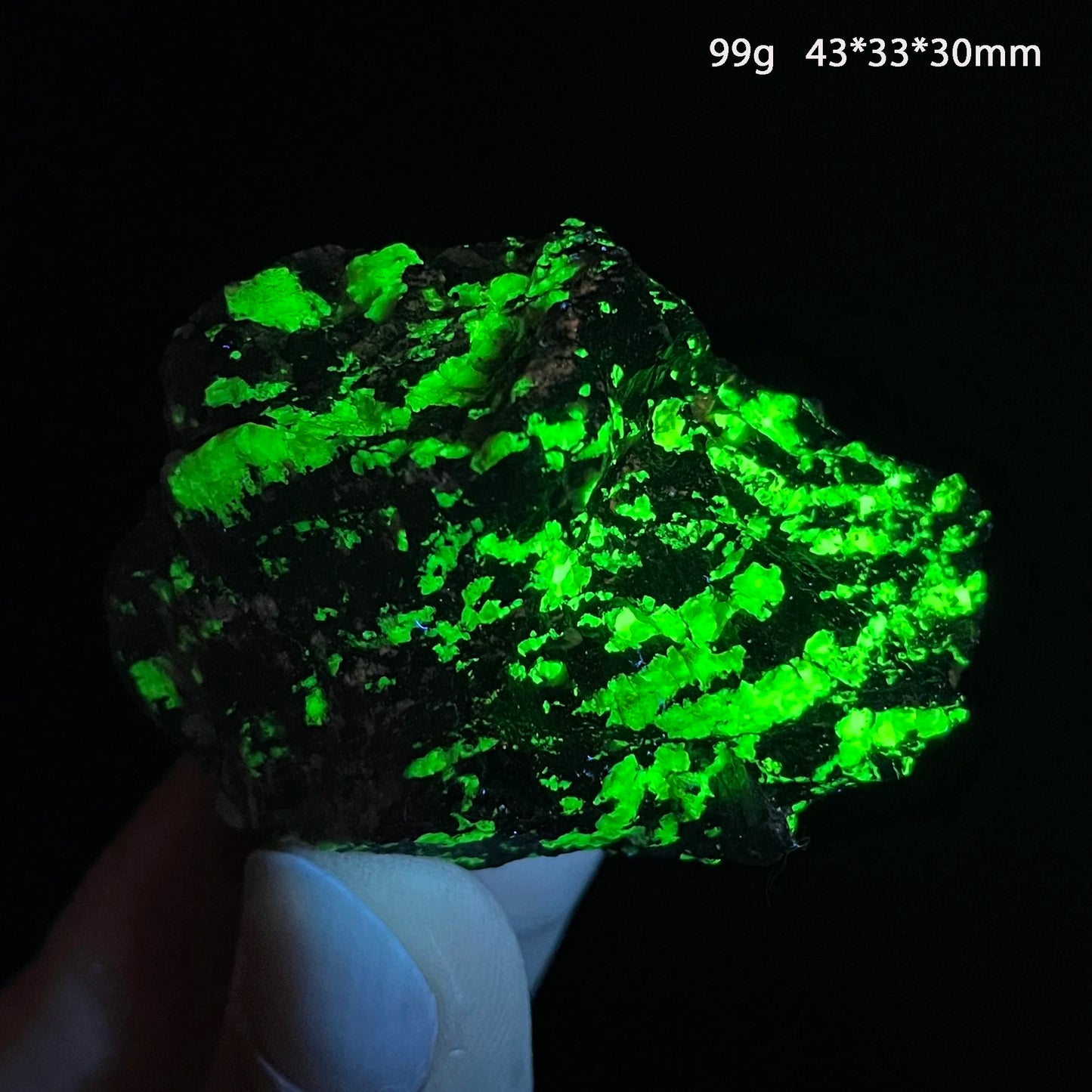 Natural America Fluorescent Willemite Mineral Specimen Healing Quartz Crystals And Stones Rock Gemstone
