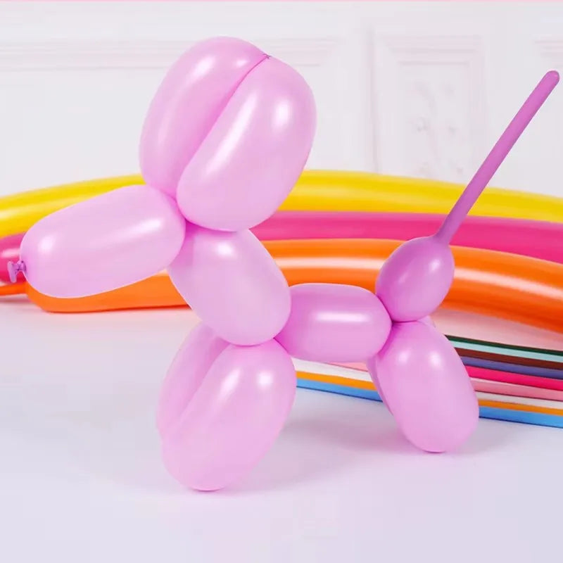 100Pcs Fun Rocket Screaming Balloon Bright Color Balloon Rocket Giant Flying Whistle Balloons Go Up To The Sky Kids Party Toys