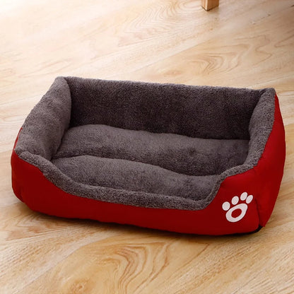 Black Dog Bed Plush Sleeping Bed for Large, Medium and Small Dogs, Non-Slip and Bite-Resistant Pet Sleeping Mat Pet Items