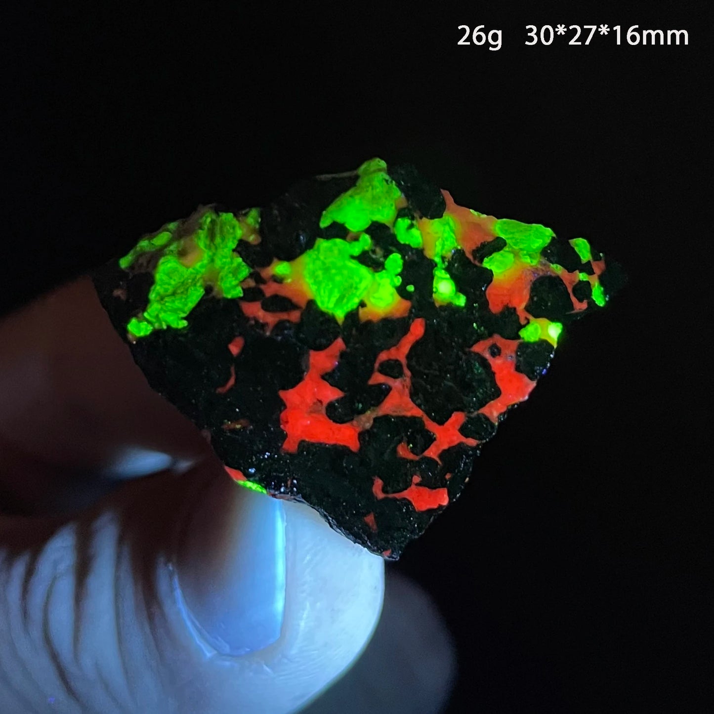 Natural America Fluorescent Willemite Mineral Specimen Healing Quartz Crystals And Stones Rock Gemstone