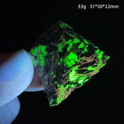 Natural America Fluorescent Willemite Mineral Specimen Healing Quartz Crystals And Stones Rock Gemstone