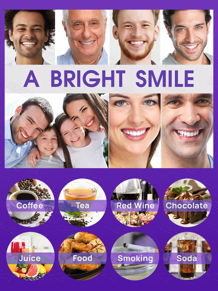 2025 New purple pen solve yellow stains,Dental care tools,free shipping