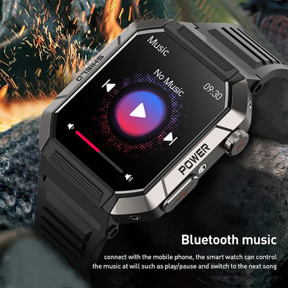 2026 Health Smart Watch ECG+PPG Heart Rate Blood Oxygen blood Pressure Monitoring IP68 Bluetooth Call GPS Trajectory Smartwatch