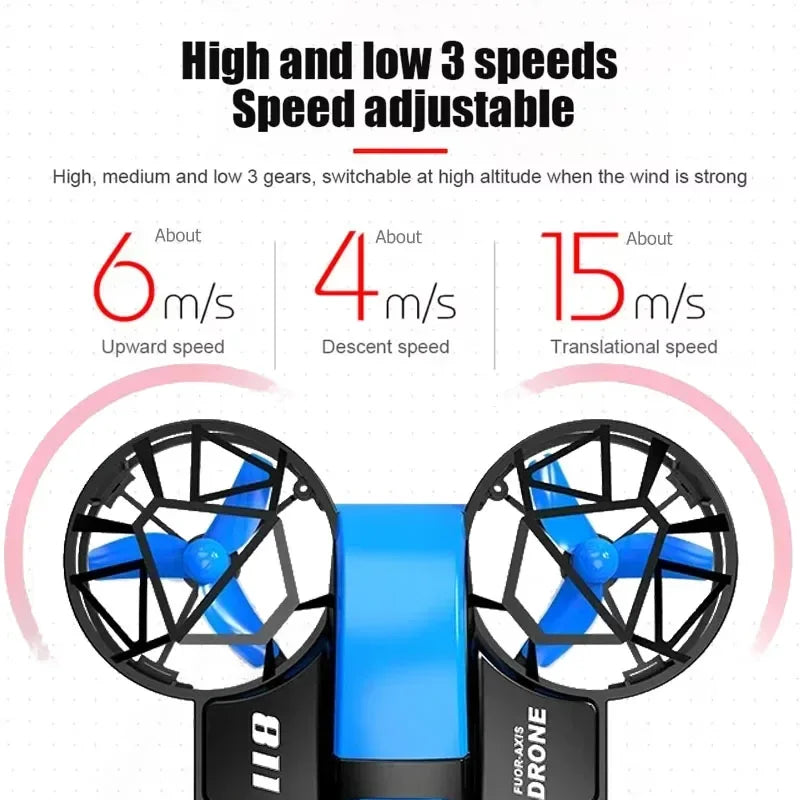 D12 Mini Drone 4k Profession HD Wide Angle Camera 1080P WiFi FPV Drone Camera Height Keep Drones Camera Helicopter Toys Gifts
