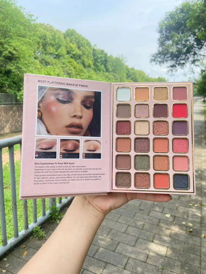 Professional 78-Color All-in-One Makeup Palette Set 5-Layer Book Design for Matte Shimmer Blush Contour Highlighter Cosmetics