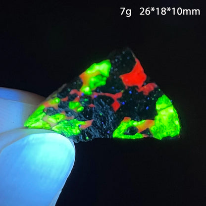 Natural America Fluorescent Willemite Mineral Specimen Healing Quartz Crystals And Stones Rock Gemstone