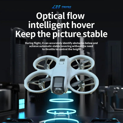 Smart RC Drone with One-Key Takeoff, 4K Ultra HD Camera, Long Battery | Indoor Outdoor Flying Toy Gift