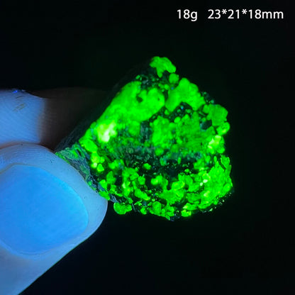 Natural America Fluorescent Willemite Mineral Specimen Healing Quartz Crystals And Stones Rock Gemstone