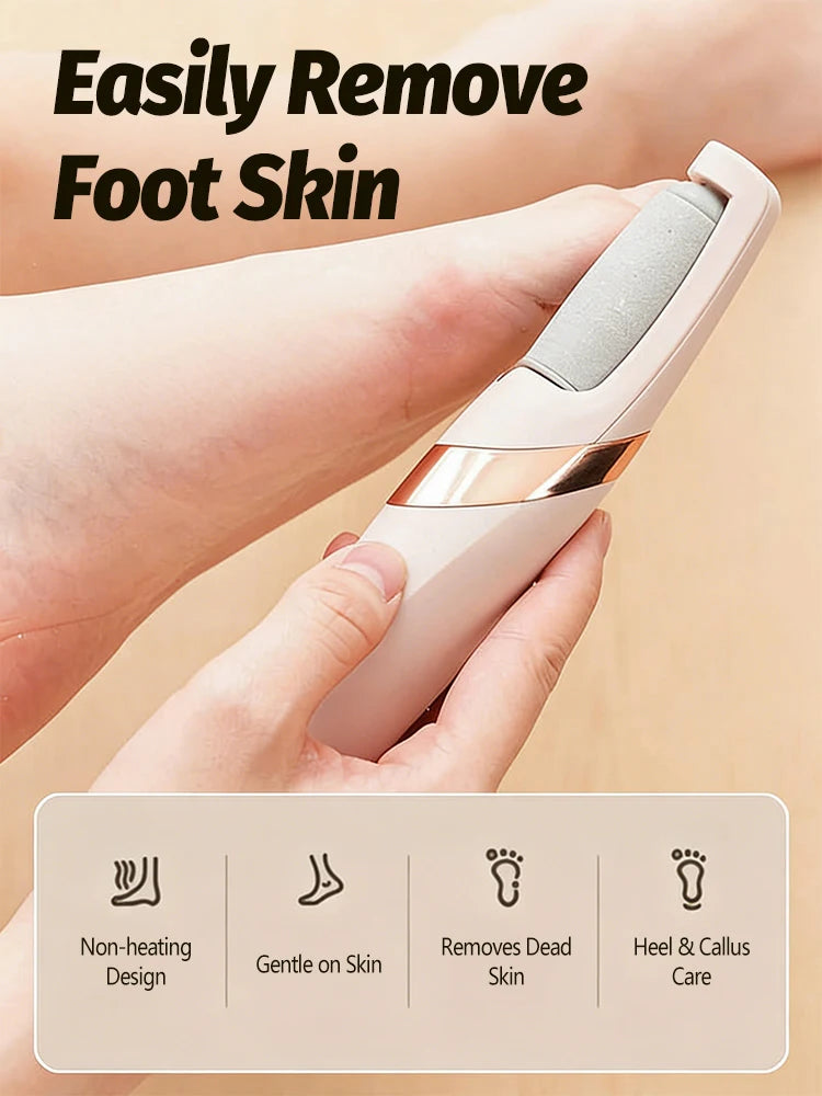 Electric Callus Remover for Feet,Electric foot grinder,Foot Exfoliator Foot Scrubber Pedicure Tools,Removes Dry Skin.Unisex