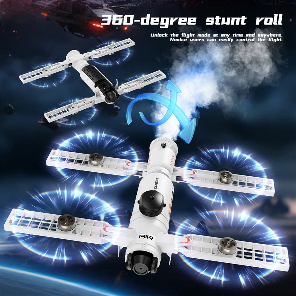 RC Quadcopter Toy Gift 8K Professional HD Dual Camera 4.3-inch screen 2026 AE22 spray Drone 360° Obstacle Avoidance Brushless 5G