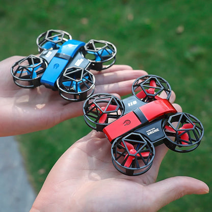 D12 Mini Drone 4k Profession HD Wide Angle Camera 1080P WiFi FPV Drone Camera Height Keep Drones Camera Helicopter Toys Gifts