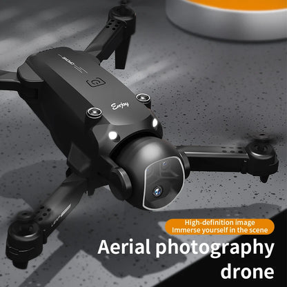 H20 Six-Axis Gyroscope Remote Control Four-Axis Flying Toy - Foldable Dual Lens Drone with 360° Roll & Gesture Photography