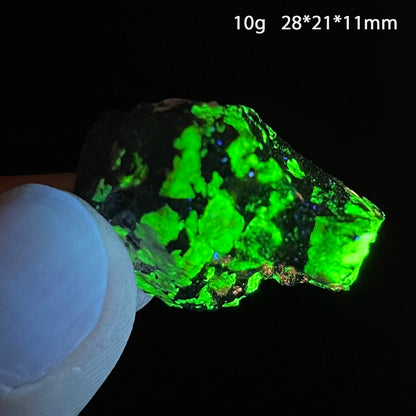 Natural America Fluorescent Willemite Mineral Specimen Healing Quartz Crystals And Stones Rock Gemstone