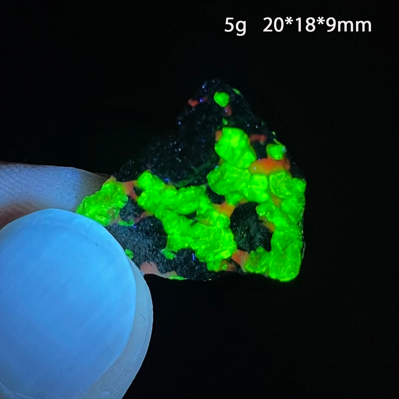 Natural America Fluorescent Willemite Mineral Specimen Healing Quartz Crystals And Stones Rock Gemstone