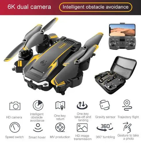 2025 S6 New Drone 4K Professional HD Aerial Photography Obstacle Avoidance UAV Four-Rotor Helicopter RC Drone with Camera Toys