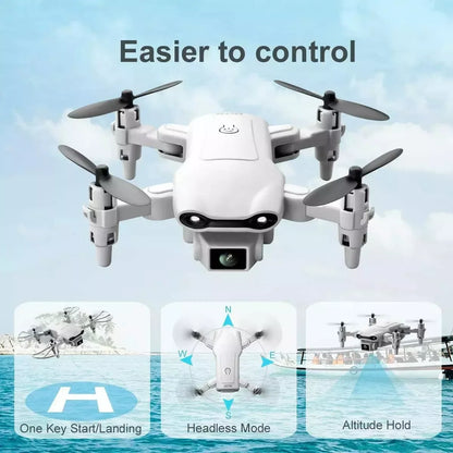 V9 Mini Drone For Kids Adults 720P HD FPV Camera Foldable RC Quadcopter With Altitude Hold Headless Mode