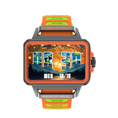 Smartwatch, mini-game mode, multi-sport mode, for boys and girls, gift, custom wallpaper, fitness monitoring, iPhone/Andriod