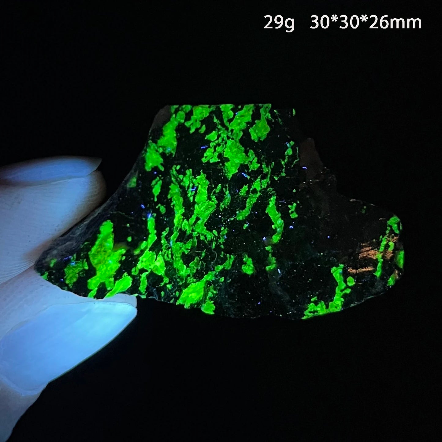 Natural America Fluorescent Willemite Mineral Specimen Healing Quartz Crystals And Stones Rock Gemstone