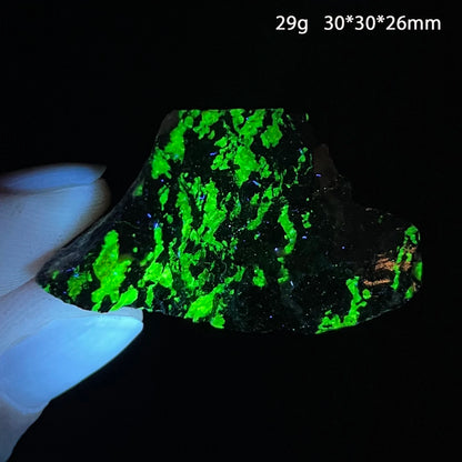 Natural America Fluorescent Willemite Mineral Specimen Healing Quartz Crystals And Stones Rock Gemstone