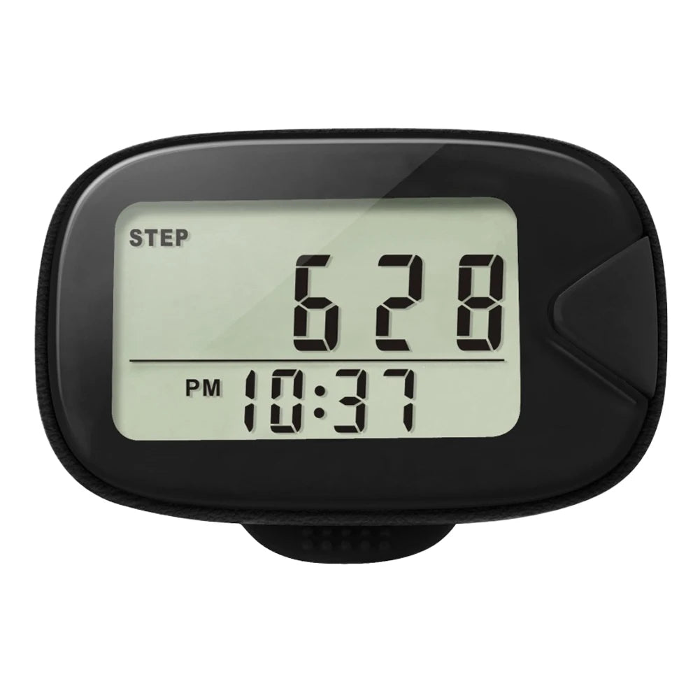 Walking Pedometer Accurate Step Tracker LCD Display Electronic Pedometer Multi-Function Walking Step Counter for Outdoor Sports