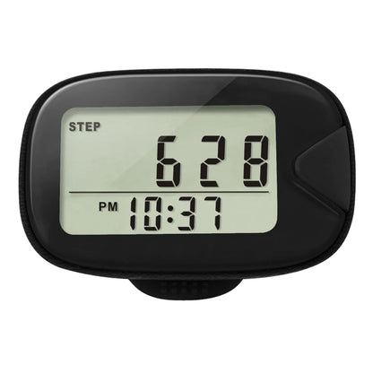Walking Pedometer Accurate Step Tracker LCD Display Electronic Pedometer Multi-Function Walking Step Counter for Outdoor Sports