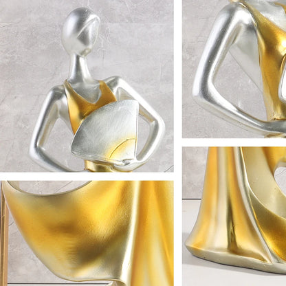 European Style Wine Rack, Girl Bottle Holder, Home Décor, Living Room Wine Cabinet, Decorative Pieces, Creative Ornament