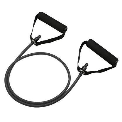4-Level Resistance Bands Set with Handles - Adjustable Home Workout Bands for Strength Training, Yoga, Pilates & Fitness