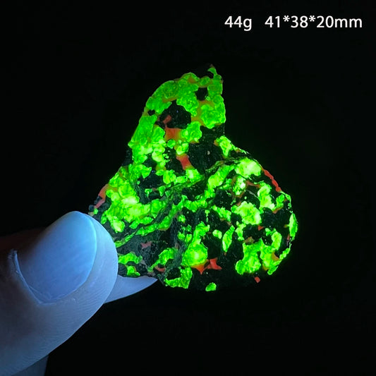 Natural America Fluorescent Willemite Mineral Specimen Healing Quartz Crystals And Stones Rock Gemstone