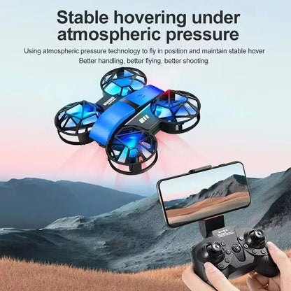D12 Mini Drone 4k Profession HD Wide Angle Camera 1080P WiFi FPV Drone Camera Height Keep Drones Camera Helicopter Toys Gifts