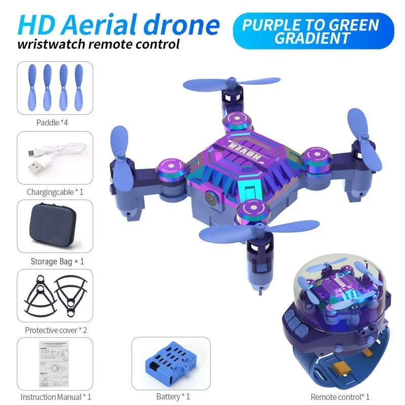 YP18 Mini Drone with HD Camera CE Certified Foldable Quadcopter for Kids Gift Hot Sale Aerial Photography Aircraft