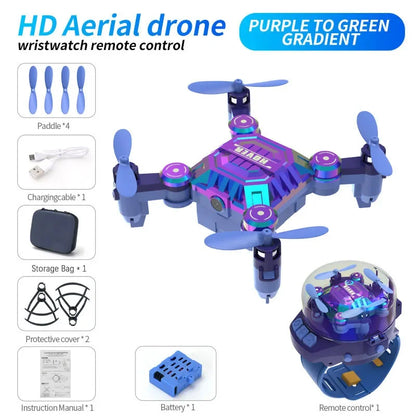 YP18 Mini Drone with HD Camera CE Certified Foldable Quadcopter for Kids Gift Hot Sale Aerial Photography Aircraft